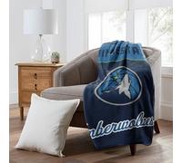 NORTHWEST Minnesota Timberwolves NBA Officially Licensed 46″×60″ Microfiber Throw Blanket - All Team Logos & Colors - Cozy Game Day Throw for Fans, Living Room, Couch & Dorm