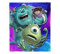 Northwest Monsters Inc Silk Touch Throw Blanket, 50" x 60", Monster Run