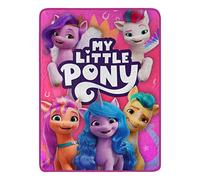 Northwest My Little Pony Micro Raschel Throw Blanket, 46" x 60", Pony Poster