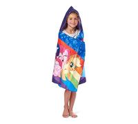 Northwest My Little Pony Wrapped in Rainbows Hooded Youth Beach Towel, 21" x 51"
