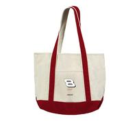 Northwest NASCAR Dale Earnhardt Jr. Number Canvas Tote Bag with Colored Strap, 15x21 Inch