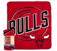 Northwest NBA Chicago Bulls Fleece Throw Blanket, 50" x 60", Campaign