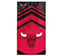 NORTHWEST NBA Chicago Bulls “Shatter” Microfiber Beach Towel, Lightweight, Quick-Dry, Sand-Resistant, Ultra-Absorbent Pool & Travel Towel for Fans, 30" x 60"