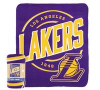 Northwest NBA Los Angeles Lakers Fleece Throw Blanket, 50" x 60", Campaign