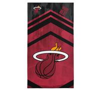 NORTHWEST NBA Miami Heat “Shatter” Microfiber Beach Towel, Lightweight, Quick-Drying, Sand-Resistant, Ultra-Absorbent Pool & Travel Towel for Basketball Fans, 30" x 60"