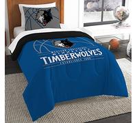 Northwest NBA Minnesota Timberwolves Comforter and Sham Set, Twin, Reverse Slam