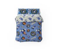 Northwest NBA x Disney Mickey Mouse Twin Comforter Set 5 Piece Reversible Design Ultra Soft Fade Resistant Microfiber Official Licensed Kids Bed Set