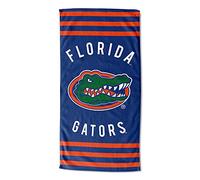 Northwest NCAA Florida Gators Beach Towel, 30" x 60", Stripes