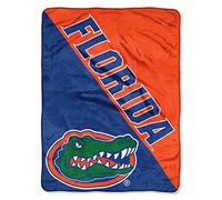 Northwest NCAA Florida Gators Unisex-Adult Micro Raschel Throw Blanket, 46" x 60", Halftone