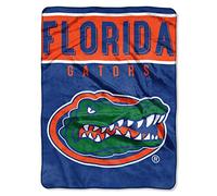 Northwest NCAA Florida Gators Unisex-Adult Raschel Throw Blanket, 60" x 80", Basic