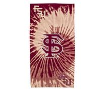 Northwest NCAA Florida State Seminoles Beach Towel, 30" x 60", Psychedelic