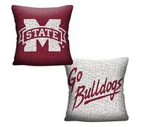 Northwest NCAA Florida State Seminoles Double Sided Woven Jacquard Pillow, 20" x 20", Invert
