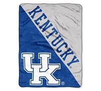 Northwest NCAA Kentucky Wildcats Unisex-Adult Micro Raschel Throw Blanket, 46" x 60", Halftone