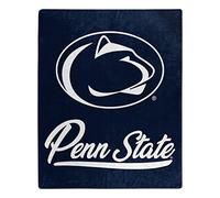 Northwest NCAA Penn State Nittany Lions Raschel Throw Blanket, 50" x 60", Signature