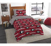 Northwest NCAA Rotary Bed in Bag Set, Shell and Sheets, Comforter Fill: 100% Polyester Fiber, Rams-c1, Tw