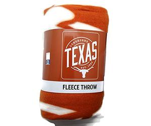 Northwest NCAA Texas Longhorns Fleece Throw Blanket, 50" x 60", Campaign
