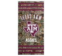 Northwest NCAA West Virginia Mountaineers Beach Towel, 30" x 60", Realtree Stripes