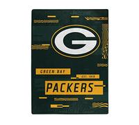 Northwest NFL Digitize Design Plush Raschel Thow Blanket, 60"x80" (Green Bay Packers)