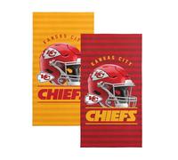 NORTHWEST NFL Kansas City Chiefs 2-Pack Beach Towel Set, 30" x 60" Each, Standard, Team Colors