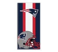 Northwest NFL New England Patriots Beach Towel, 30" x 60", Zone Read