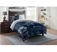 Northwest NFL Seattle Seahawks Comforter and Sham Set, Twin (64" x 86"), Hexagon