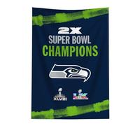 Northwest NFL Super Bowl 2026 Seattle Seahawks Multi Champs Tide Tapestry Tapestry, 24 x 36 inches