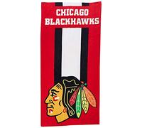 NORTHWEST NHL Chicago Blackhawks Beach Towel, 30" x 60", Zone Read