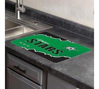 Northwest NHL Dallas Stars Dish Drying Mat, Absorbent Non Slip Countertop Protector, Durable Kitchen Pad, 15 x 20 in