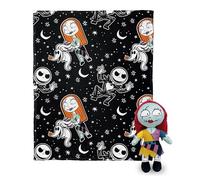 Northwest Nightmare Before Christmas Silk Touch with Hugger, Sally Frights, 50 x 40 inches