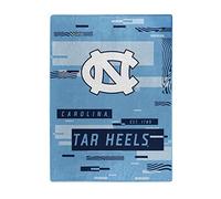 Northwest North Carolina Tar Heels Oversized Royal Plush Throw Blanket, Team Colors, 60" x 80"