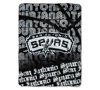 Northwest Officially Licensed NBA San Antonio Spurs Redux Micro Raschel Throw Blanket, 46" x 60", Multi Color