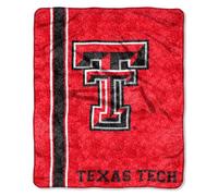 Northwest Officially Licensed NCAA Texas Tech Red Raiders Jersey Sherpa on Sherpa Throw Blanket, 50" x 60"