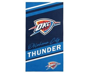 NORTHWEST Oklahoma City Thunder NBA Spirited Micro Fiber Beach Towel 30 x 60 Inches