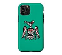 Northwest Pacific coast Haida Art Kaigani Thunderbird Case for iPhone 11 Pro