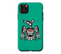 Northwest Pacific coast Haida Art Kaigani Thunderbird Case for iPhone 11 Pro Max