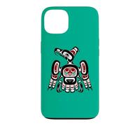 Northwest Pacific coast Haida Art Kaigani Thunderbird Case for iPhone 13