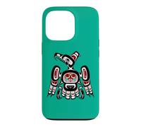 Northwest Pacific coast Haida Art Kaigani Thunderbird Case for iPhone 13 Pro