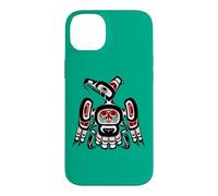 Northwest Pacific coast Haida Art Kaigani Thunderbird Case for iPhone 14 Plus