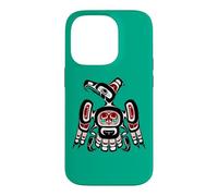 Northwest Pacific coast Haida Art Kaigani Thunderbird Case for iPhone 14 Pro