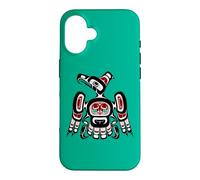 Northwest Pacific coast Haida Art Kaigani Thunderbird Case for iPhone 16