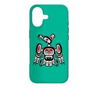 Northwest Pacific coast Haida Art Kaigani Thunderbird Case for iPhone 17