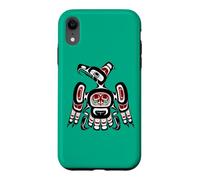 Northwest Pacific coast Haida Art Kaigani Thunderbird Case for iPhone XR