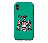 Northwest Pacific coast Haida Art Kaigani Thunderbird Case for iPhone XS Max