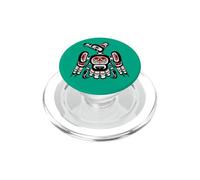 Northwest Pacific coast Haida Art Kaigani Thunderbird PopSockets PopGrip for MagSafe