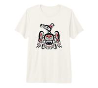 Northwest Pacific Coast Haida Art Kaigani Thunderbird Premium T-Shirt