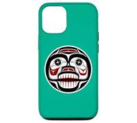 Northwest Pacific Coast Haida Art Weeping Skull Case for iPhone 12/12 Pro