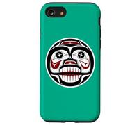 Northwest Pacific Coast Haida Art Weeping Skull Case for iPhone SE (2020) / 7/8