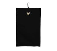 Northwest Pittsburgh Penguins NHL Team Logo Micro Fiber Tri-Fold Golf Towel 16 x 24 Inches