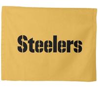 NORTHWEST Pittsburgh Steelers NFL Steel Gold Rally Towel, 15 x 18 inches
