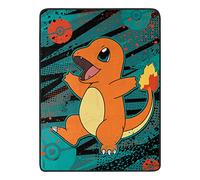 Northwest Pokemon Micro Raschel Throw Blanket, 46" x 60", Char Dance